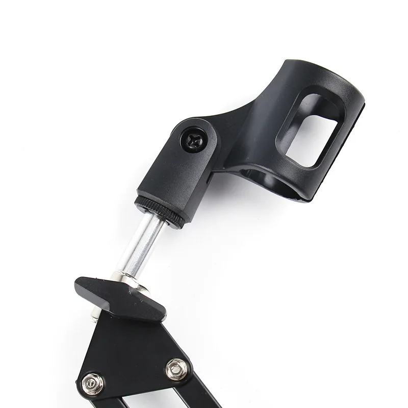 フレキシブルデスクトップマイクハンギングスタンド、調整可能なブーム、シザーアーム、ポッドキャスト、ストリーミング、YouTube用スタンド