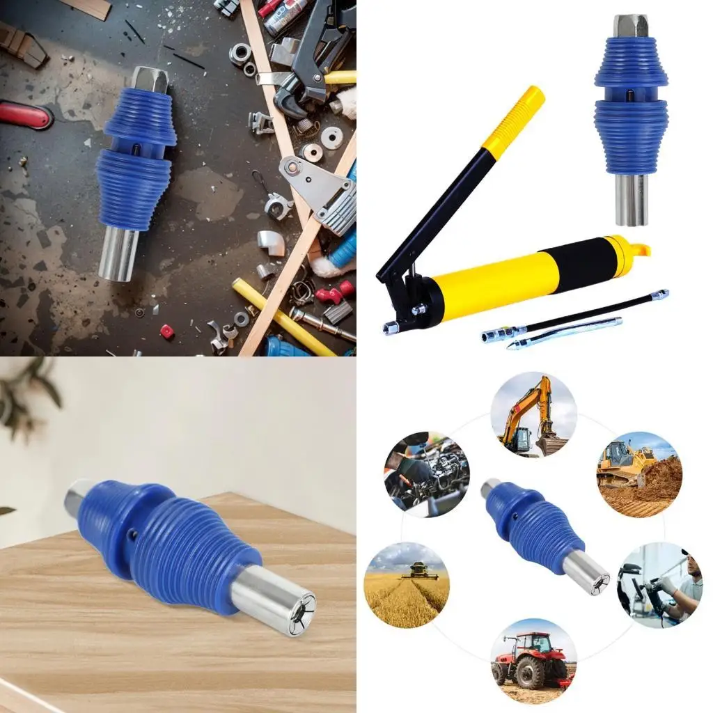 

02DE Universal Grease Coupler 3000PSI Pressure Resistant Quick Disconnection Adapter