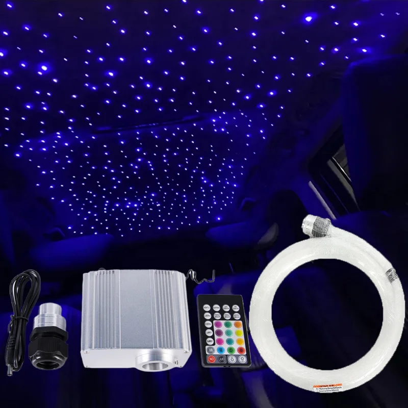 

KEPUAI Light Up Car Roof Star Light Interior 10W LED Star Light Headliner Kit with Twinkling 310 Stars