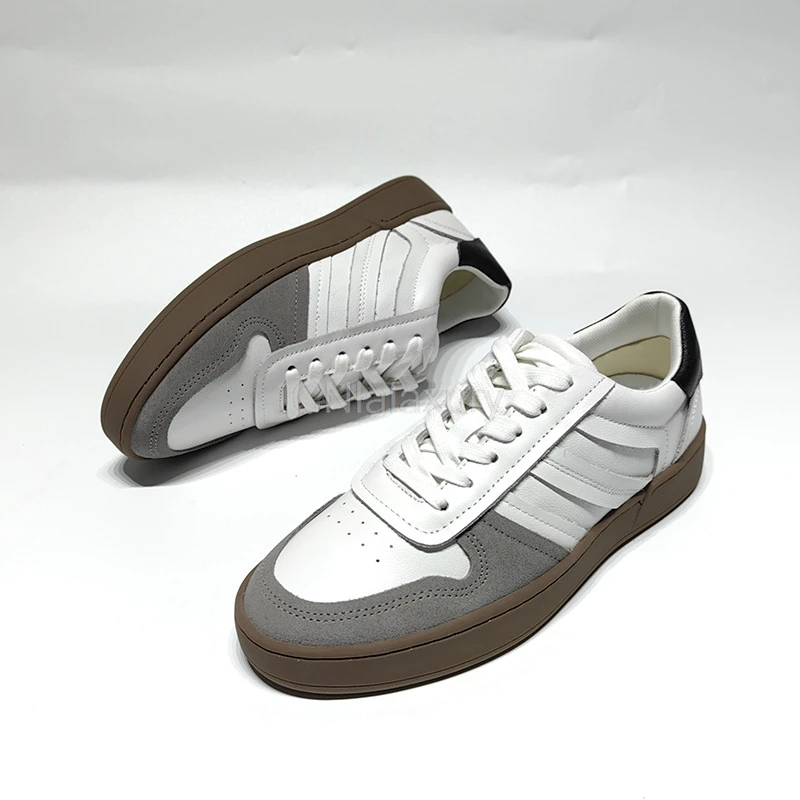 New Luxury Shoes for Woman Classic Sneakers Women Leather Retro Low Cut Lace -up Casual Women Sneakers sport shoes for ladies