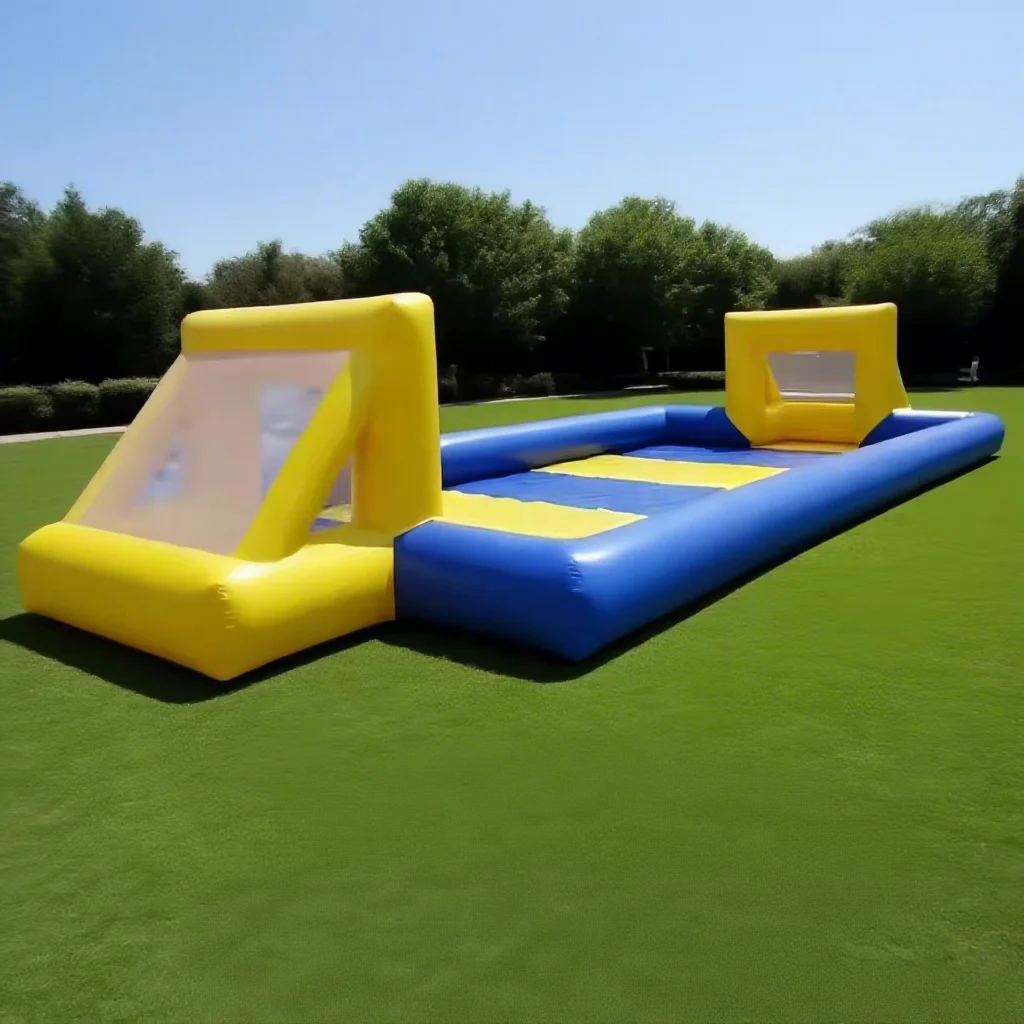 Inflatable Advertising Football Field Soap Water Football Gamespromote sales