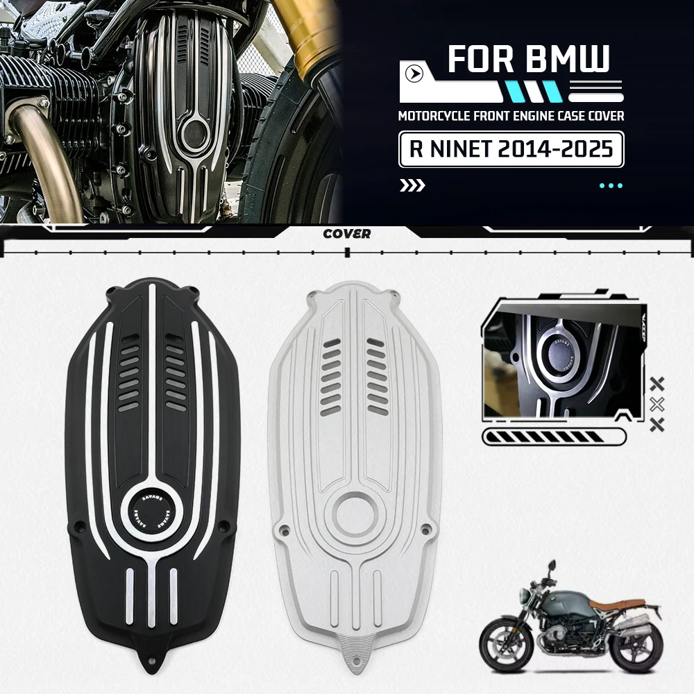 غطاء المحرك الأمامي للدراجة النارية لسيارات BMW R NINE T R9T المتسابق تشويش إذاعي Urban G/S Pure 2014-2025 واقي إطار لوحة الثدي