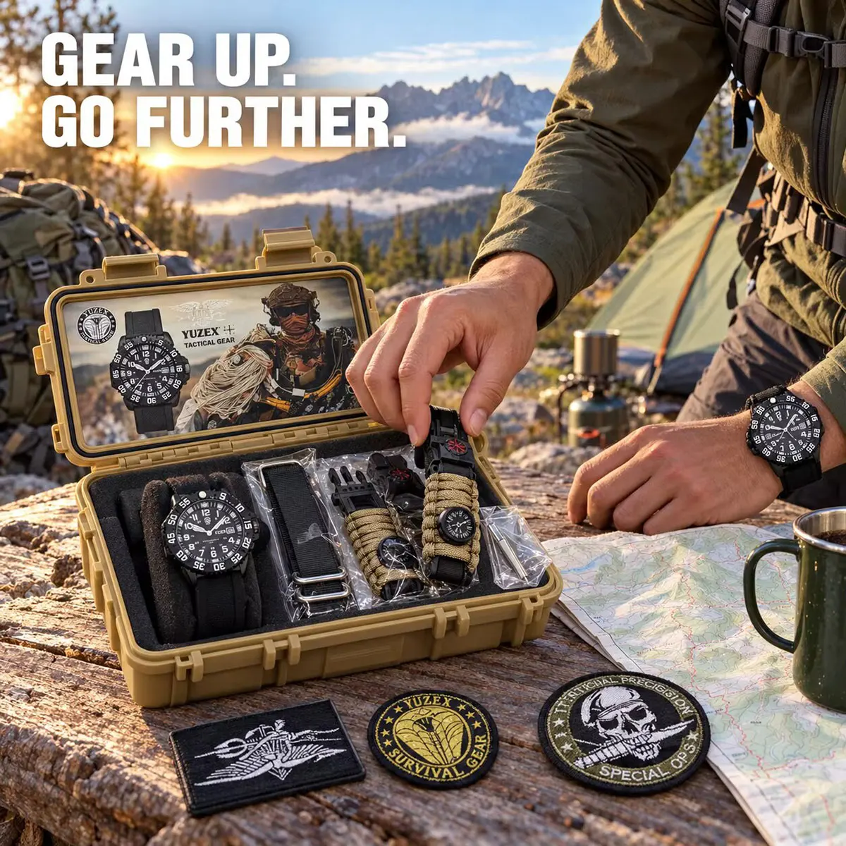 Fashion Men's Waterproof Nylon Sports Watch Luminous Tube Quartz Military Wristwatch Analog Active Lifestyle