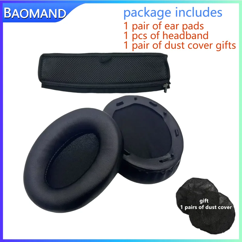 1 مجموعة استبدال بطانة للأذن وسادات الأذن عقال لسوني WH-1000XM3 سماعة أقل من البروتين سماعة الأذن غطاء سماعة الأكمام ، 11.8 #6
