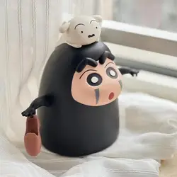 Crayon Shin Chans, About 10-12Cm Tall, Cartoon Role-Playing Doll, Kawaii Car Decoration, Cute Desk Decoration for Couples