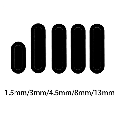 Imagen 2 del producto 5 uds nueva pegatina de película negra de repuesto para cartucho Hifu