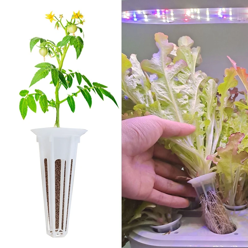 12-100Pcs Planting Baskets Grow Sponges And Seedling Cover Dedicated to Aerogarden Plant-Hydroponics Soilless Growing System