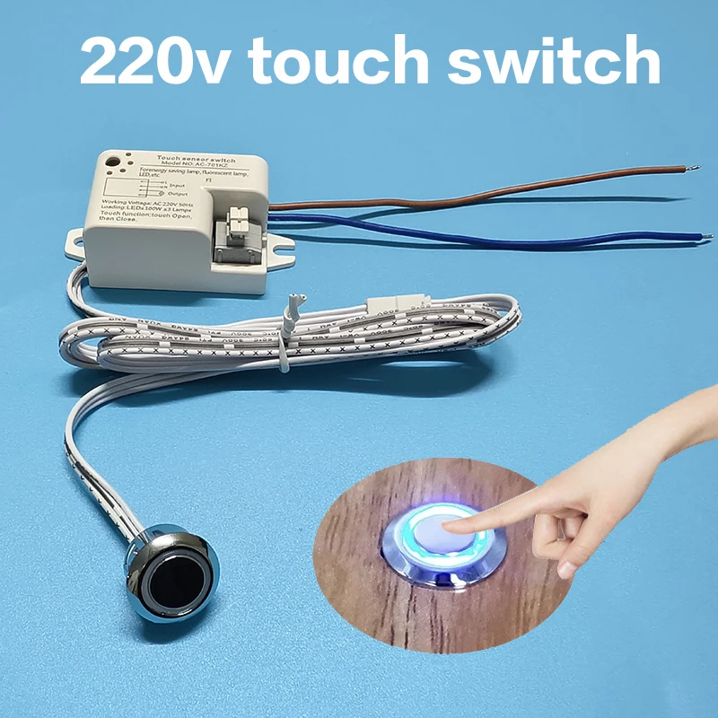 220V 100W LED  Touch Sensor/Door Sensor Gesture Sensor Switch Suitable for cabinet furniture gesture sensor  smart home switch