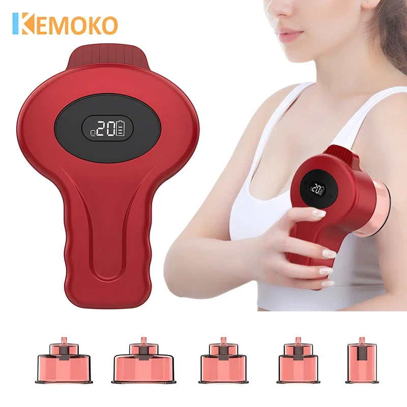 

Electric Cupping Device Back Shoulder and Neck Physical Therapy Negative Pressure Scraping and Massage Device Breathing