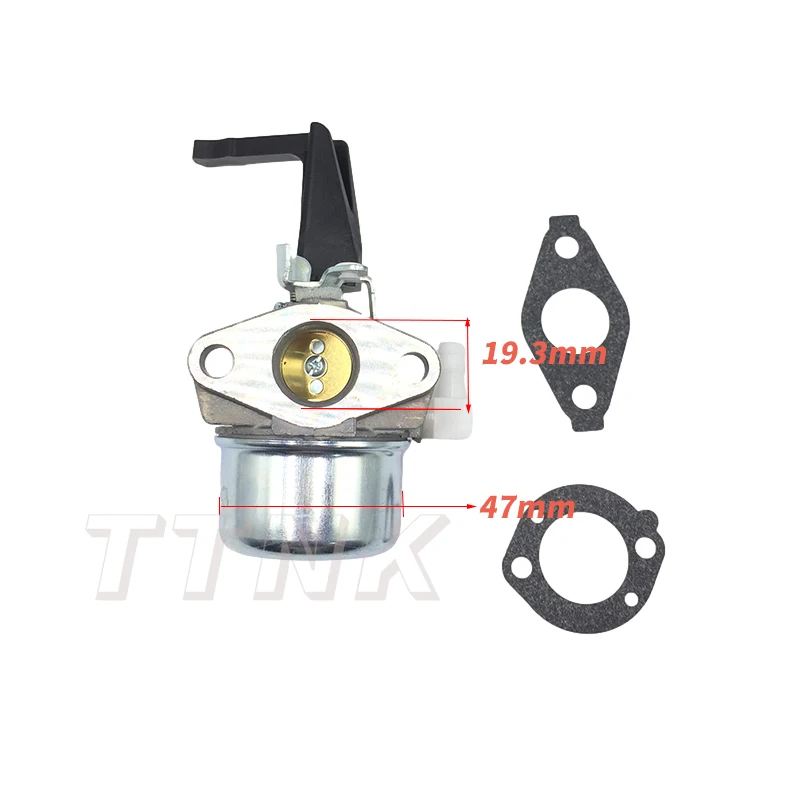 Carburetor for Briggs & stratton 696065 697422 110402 110412 215369 Tiller Engine Spare carburetor with Mounting Gaskets Kit