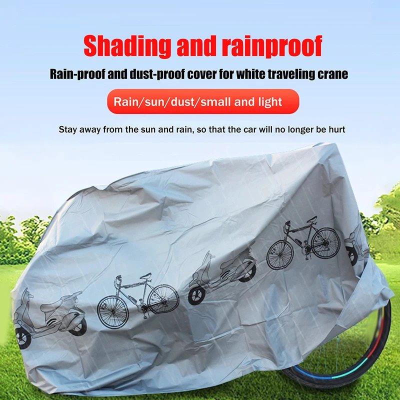 Z. Thicken Waterproof Dust Proof Mountain Bike Cover Sun Protection Bicycle Motorcycle Cover 200*100cm