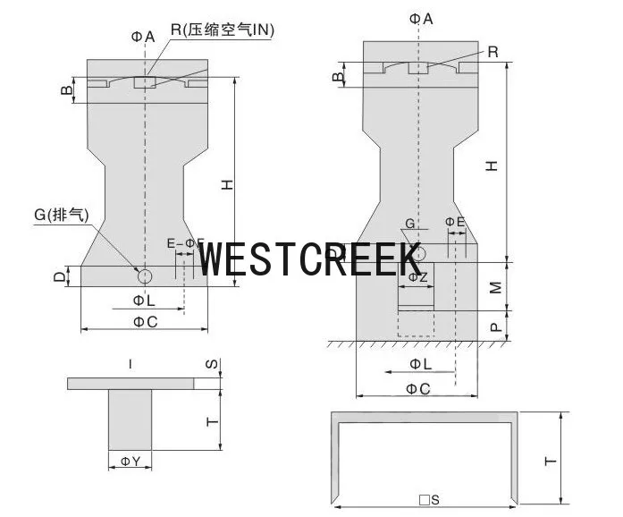 WESTCREEK SK30 Japan Seishin SK AH30 Air Knocker Pneumatic Percussion Hammer SK-30 Pneumatic Hammer Vibrator Knocking Hammer