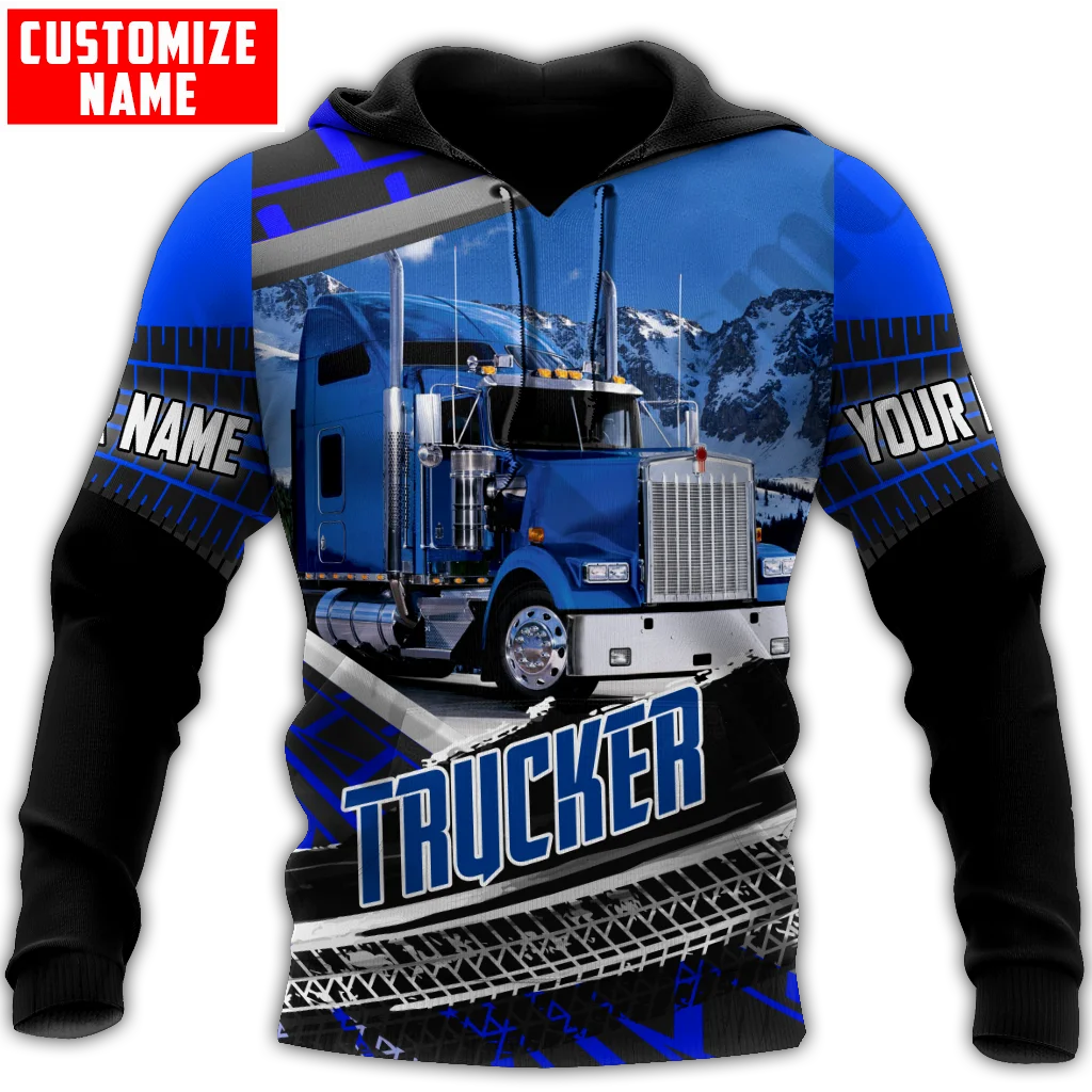 

PLstar Cosmos 3DPrinted Newest Trucker Job Custom Name Unique Funny Hrajuku Streetwear Unisex Casual Hoodies/Zip/Sweatshirt Q-6