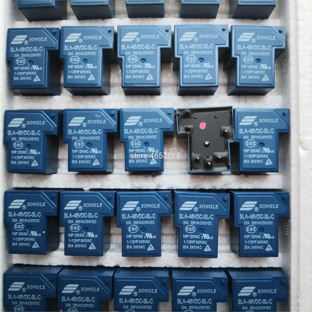 SLA-48VDC-SL-C 48V 6PIN 30A RELAY