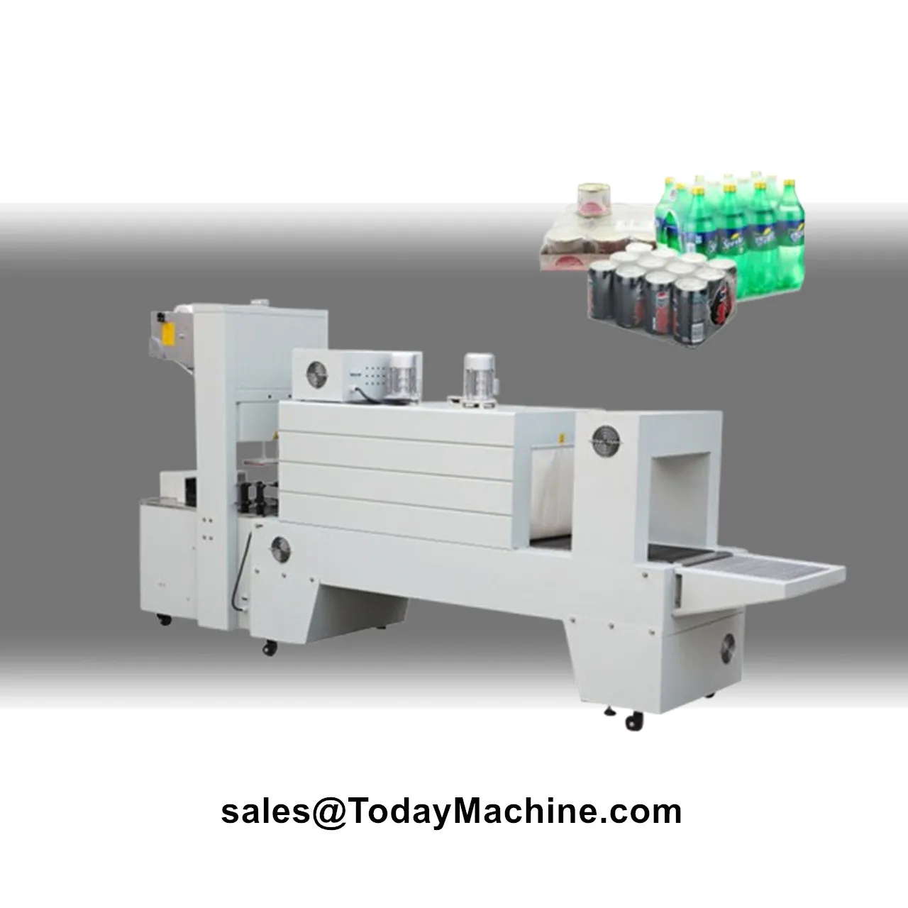 Mineral Water Bottle Sleeve Shrink Wrapping Machine with PE Film Heat Sealing
