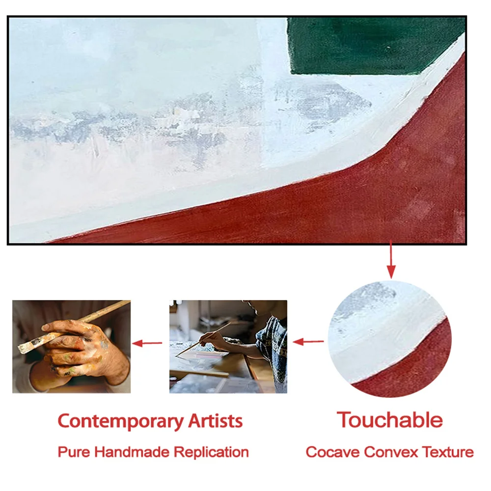 

Large Wall Art Abstract Thick Oil Painting Textured Modern Paintings On Canvas Home Office Wall Decoration Pictures Handpainted