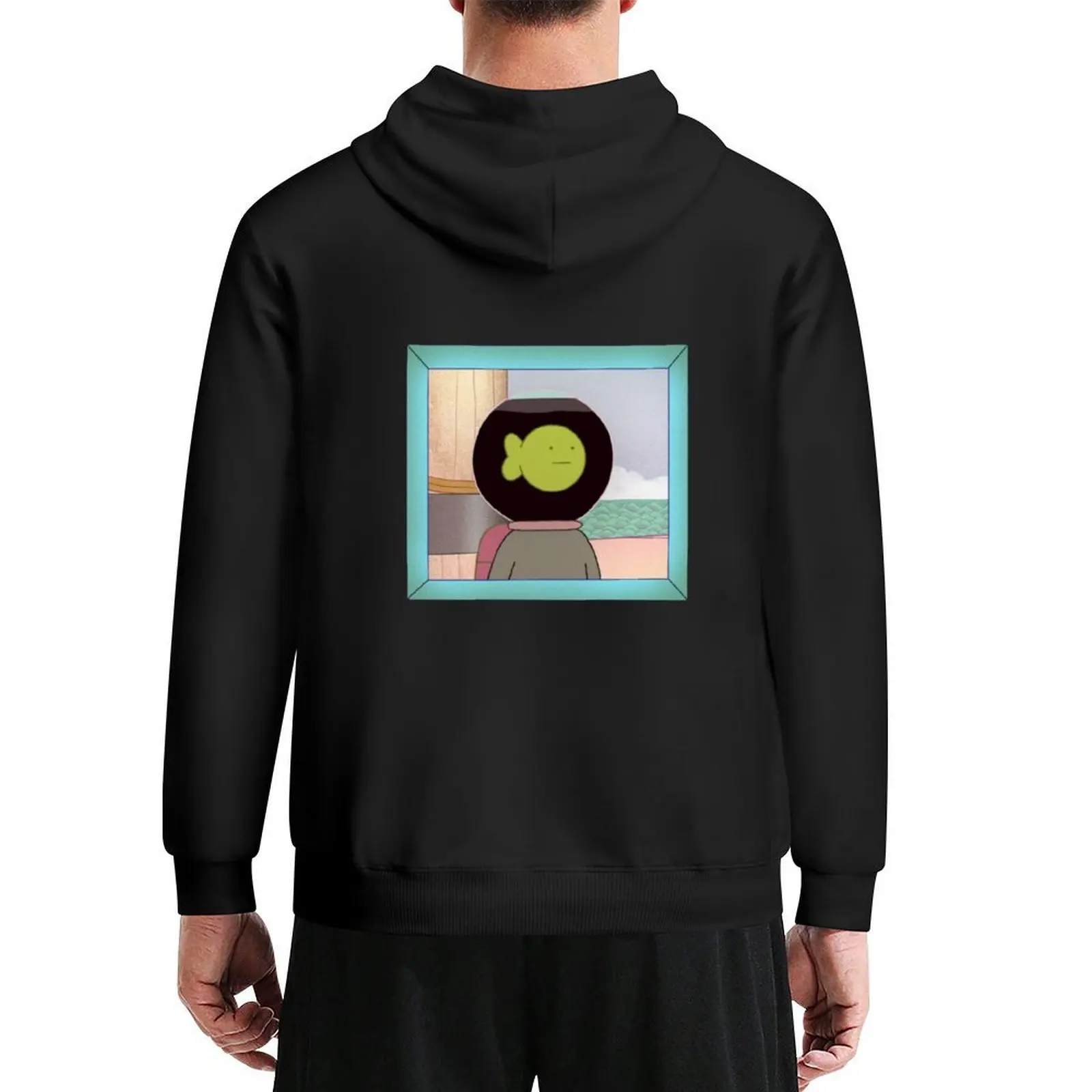 

The Midnight Gospel Fishbowl Man Hoodie anime clothing graphic t shirts men men's winter sweater men's oversize hoodie