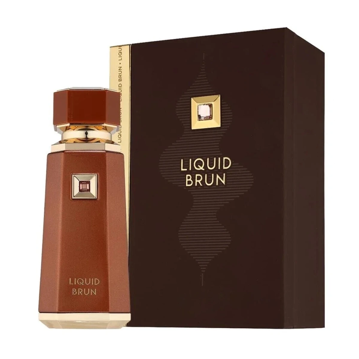 Liquid Brun EDP 100ml Men's Amber Vanilla Perfume Orange Blossom Long Lasting Fragrance Signature Appeal Attitude in Every Drop
