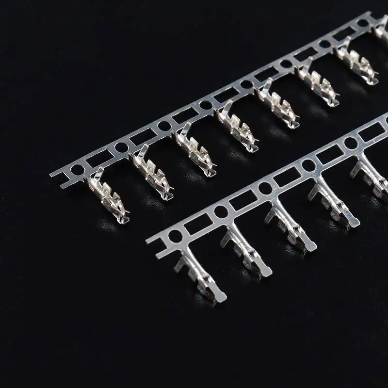 100 Stück PHD2.0 Buchsenanschlussklemme aus Phosphorbronze, Steckerabstand 2,0 mm, Kabelstecker – Detail 2