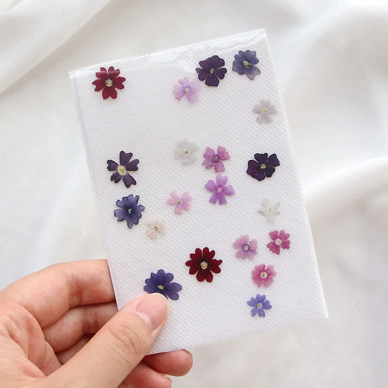 40pcs/lot,Mini Beauty Cherry pressed flower petals,Genuine Dry Flower DIY Drop Glue phone case Bookmark Photo Frame facial decor