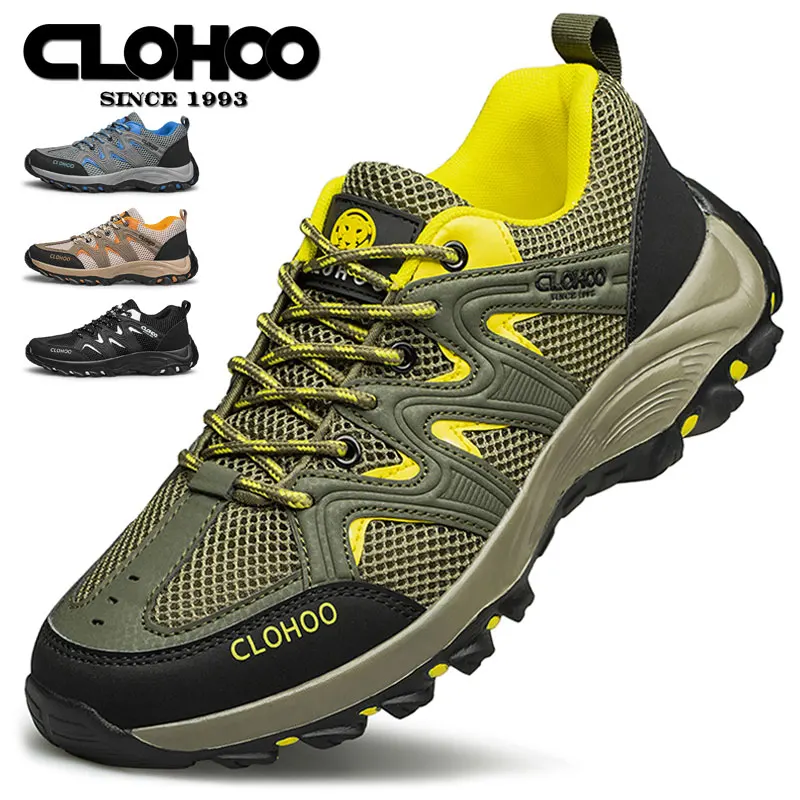 Scarpe da uomo CLOHOO scarpe Casual calzature antiscivolo maschili traspiranti Sneakers sportive all'aperto traspiranti