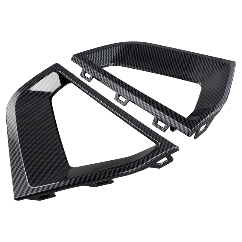 1Pair Front Bumper Grille Cover Brake Air Duct Trim Case For BMW 5 Series G30 G31 G38 2021-2024