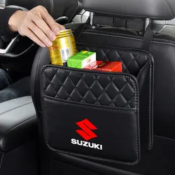 Car Seats Storage Bag Tissue Water Cup Pockets Stowing Tidying for Suzuki Grand Vitara ALTO Ciaz IGNIS Jimny Jeemny Accessorie