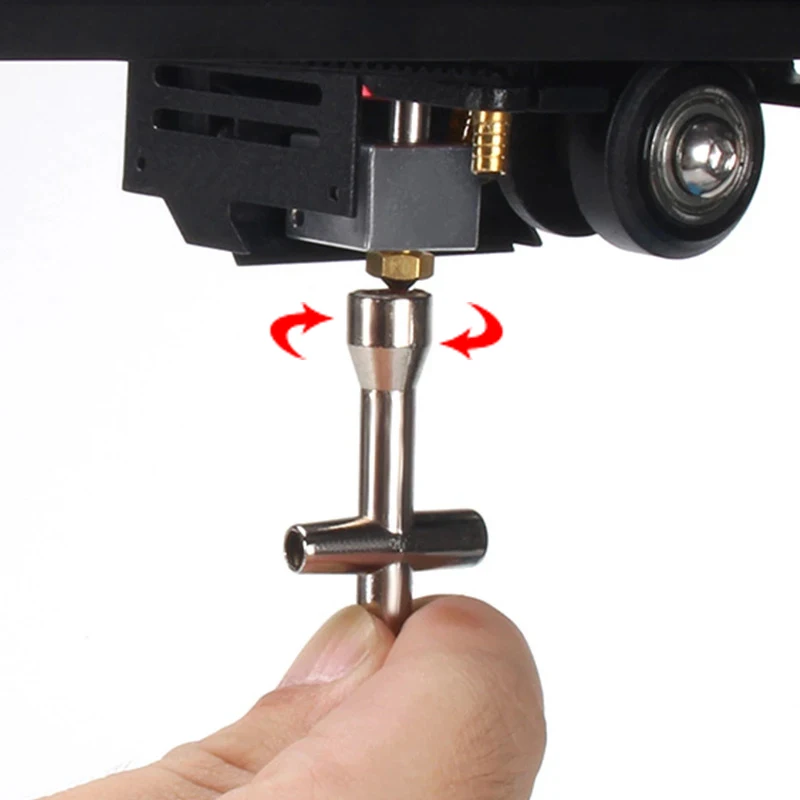 E3D V6 Nozzle Mini Spanner Hexagonal Cross Wrench Sleeve Socket M2 M2.5 M3 M4 Screw Nut 7mm Car Wheel Maintenance Model Tool