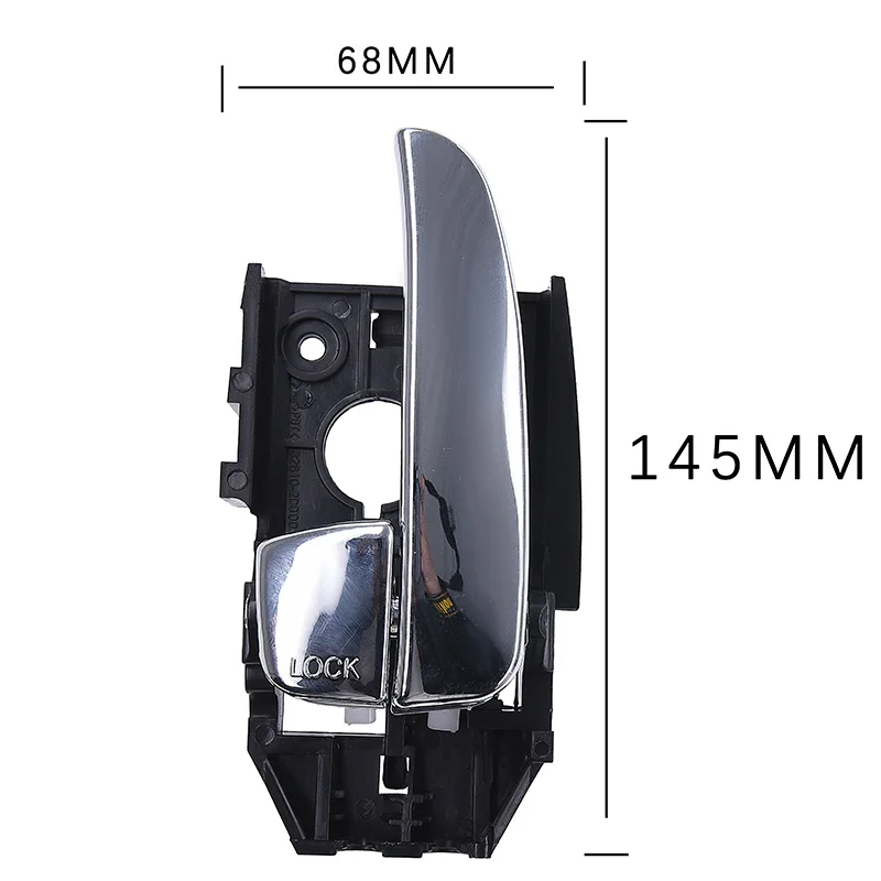 Interior Door Handle Front Left right Black for Hyundai Elantra XD 2.0L1.6L 2003-2010 82610 2D000 82620 2D000 826102D000