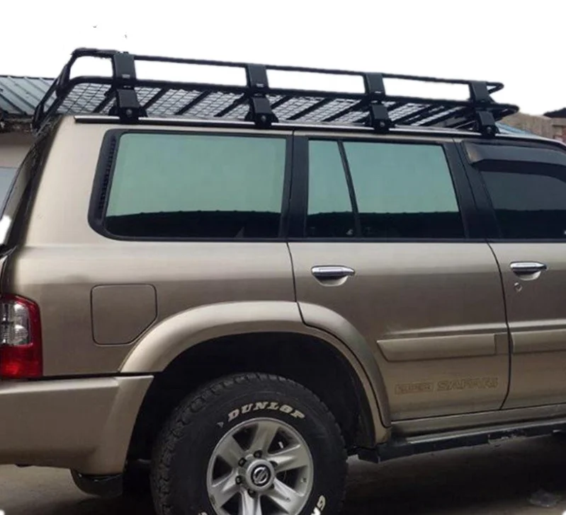 TOPLEADER AUTO PARTS High Quality Carbon steel Material Car Roof Rack Suit for the  N-issan Partol Y61 Luggage frame