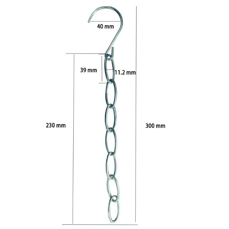 1/5Pcs Space Saving Metal Clothes Hanger Chain 8 Slots Hold Multiple Garments For Small Closet Dorm Apartment Storage