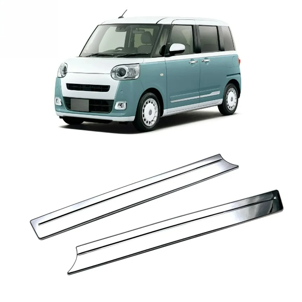 For Daihatsu Move Canbus LA850S 2022 2023 Car Accessories ABS Chrome Rear Boot Door Trunk Lid Cover Trim Tailgate Garnish
