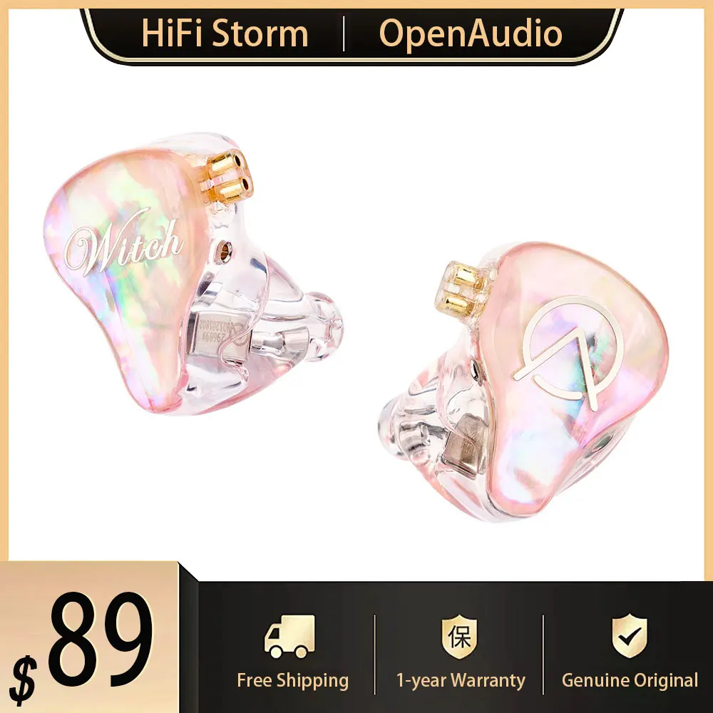 

Новые гибридные драйверы OpenAudio WITCH PRO 1DD + 1BA, наушники-вкладыши, Hi-Fi музыкальные наушники, кабель 3,5 мм, 4,4 мм, штекер, наушники, подарки, гарнитура
