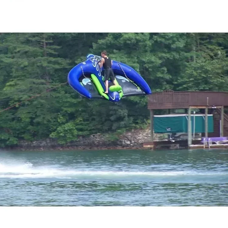 High quality inflatable flying fish boat water games inflatable fly fish banana boat for summer water fun