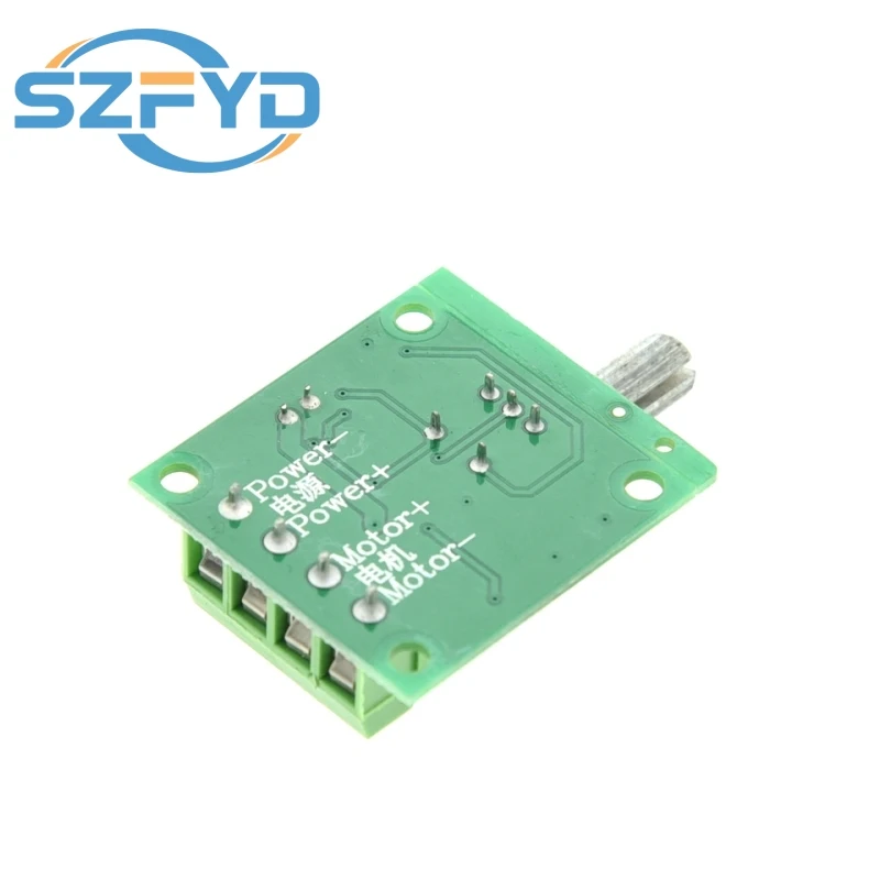 1.8V 3V 5V 6V 12V PWM DC Motor Speed Controller Module Speed Controller Potentiometer Knob Switch Kit Adjustable Drive Module image 4