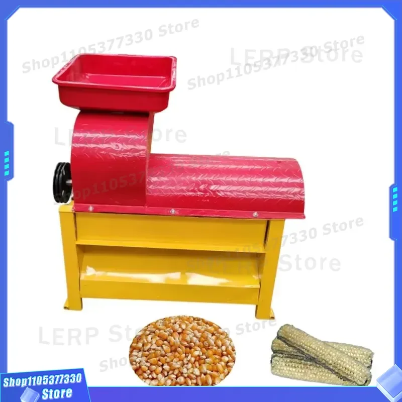 Manual Corn Sheller Dry Maize Thresher Household Grain Peeling Tool for Farm Use Efficient Kernel Remover Device Household