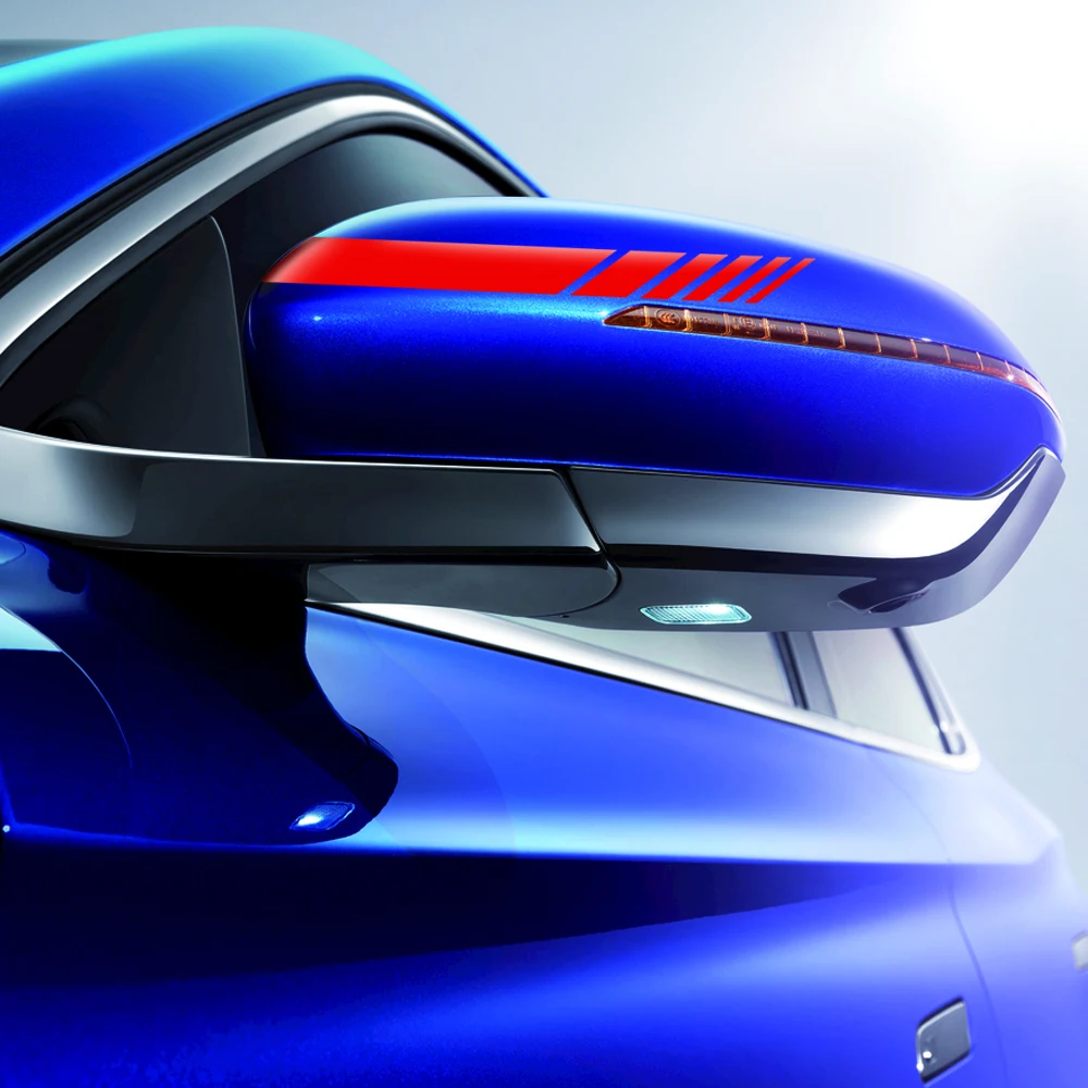 مرآة الرؤية الخلفية للسيارة شريط فينيل لفولكس فاجن ، فولكس فاجن بولو ، تيغوان ، باسات B6 ، B7 ، B8 ، T5 ، T6 ، جولف ، فينتو ، أرتيون ، طوارق