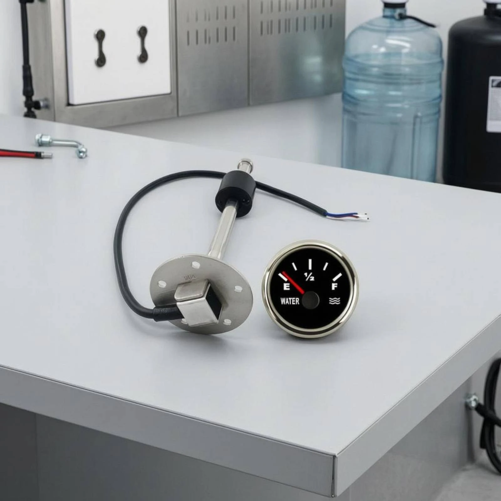 

RV Water Level Gauge RV Water Reservoir Monitor Attractive Buoyant Device Level Gauge Waterproof Vehicle Part