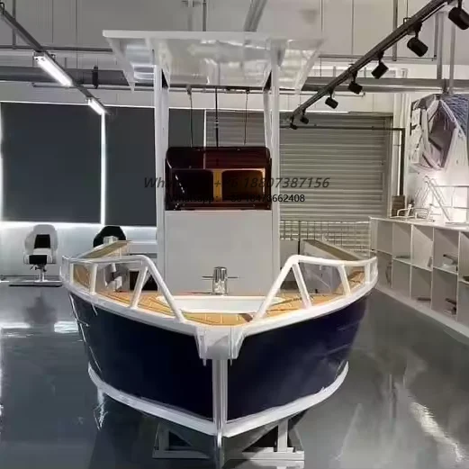 5 Meter Aluminum Saltwater Fishing Boat Beginner Fisherman Recreational Fish Boat with Certified Aluminum Plate