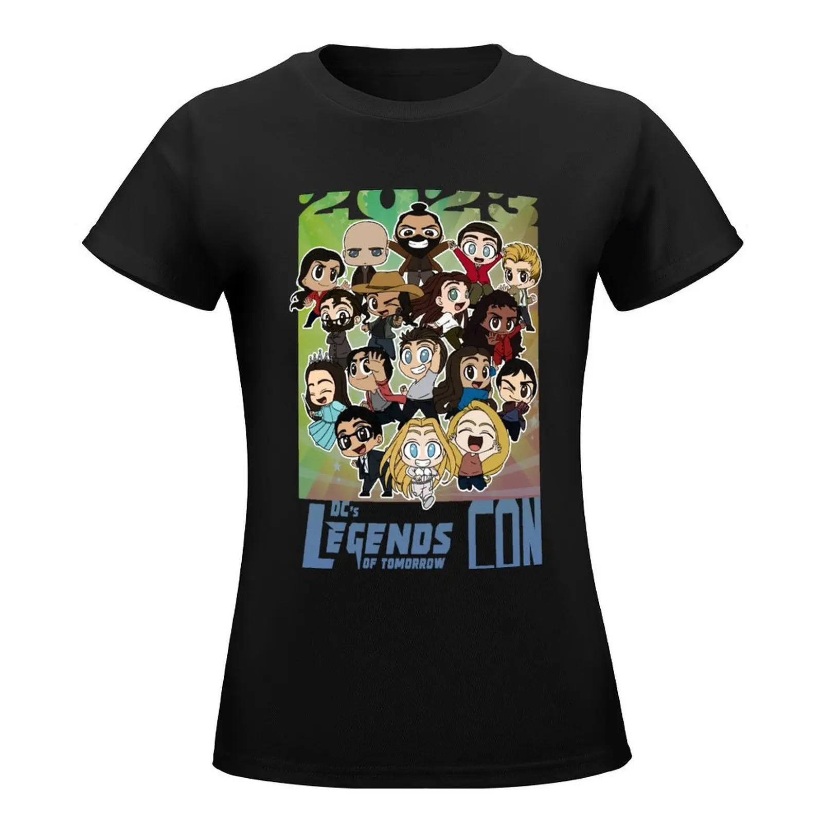 Legends of Tomorrow con 2023 v3 T-Shirt vintage clothes shirts graphic tees animal prinfor funnys workout shirts for Women