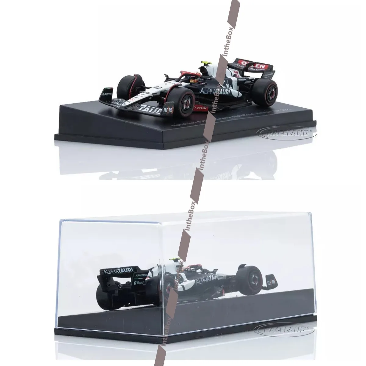 AT04 RBPT F1 2023 Yuki Tsunoda, Spark 1:64, Y290 Diecast Model Auto Collectie Limited Edition Hobby Speelgoed