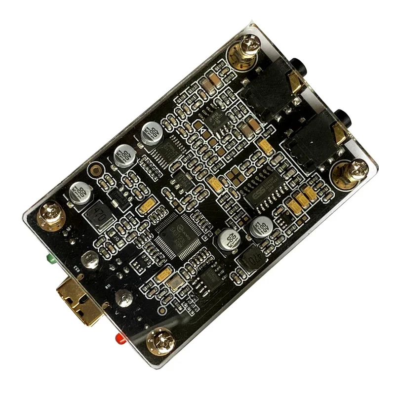 DLHiFi SA9123L Lossless ADC DAC USB ASIO Sound Card 192K Playback Recording Driveless Cell phone Raspberry Pi Measurement Card