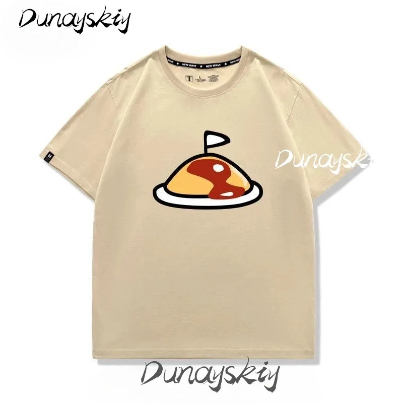 DY20 لذيذ في الزنزانة ميشي Izutsumi تأثيري اليومية تي شيرت عادية أنيمي مانغا البيض الأرز المقلي هالوين زي Customized25