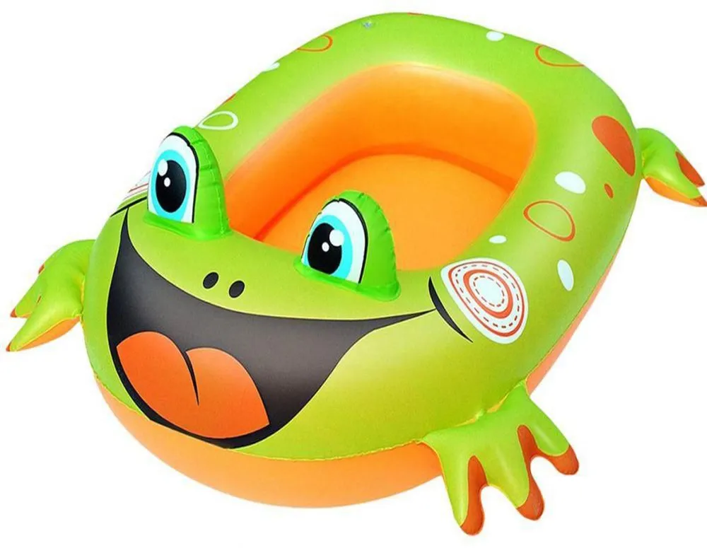 

Summer Water Play Equipment Sale! Inflatable Animal Water Children's Floating Pool Toys Frog/Fish Floating
