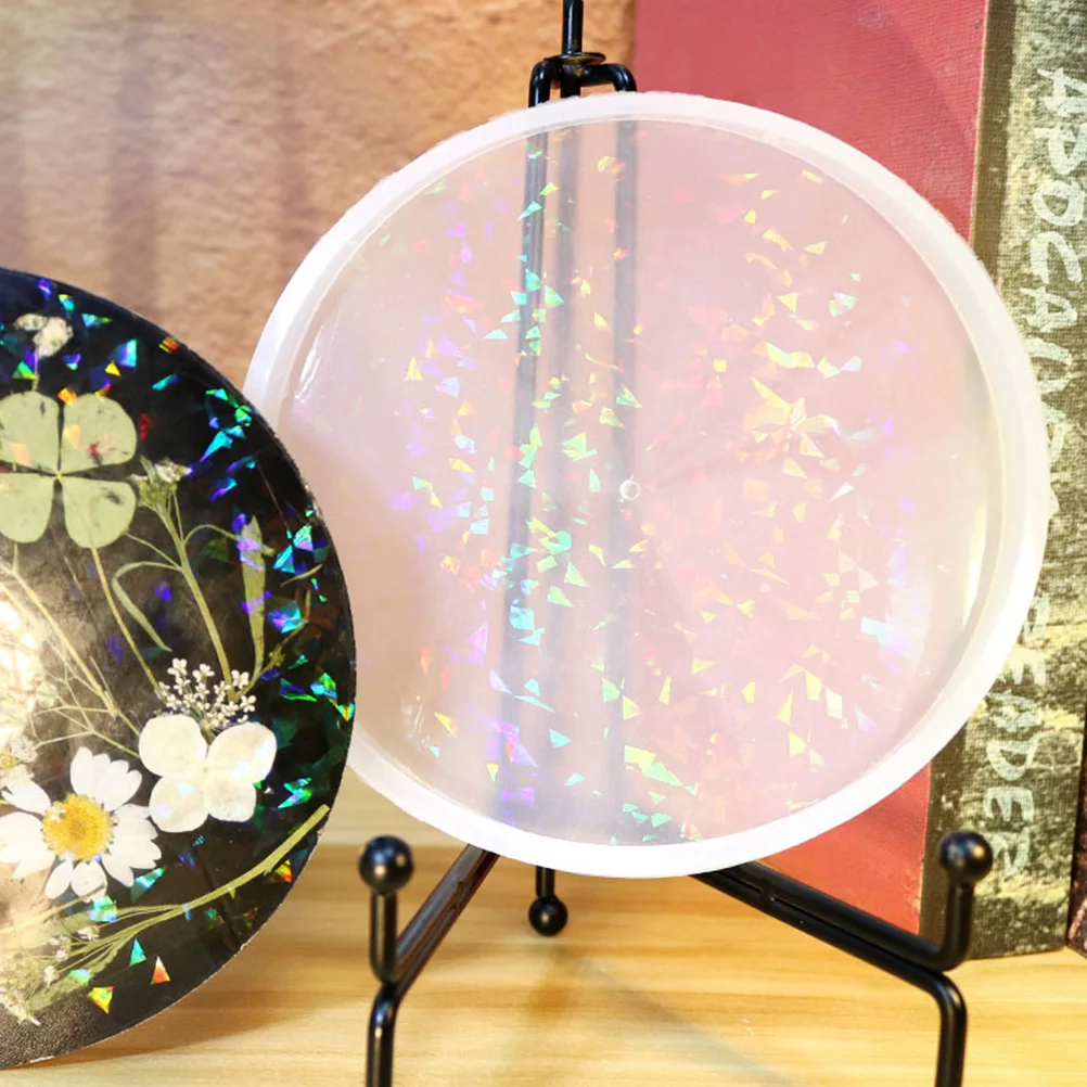 

Laser Pattern Coaster Mold Silicone DIY Resin Casting Mold for Coffee Cup Mat Home Decor Craft Projects Silicone Coaster Mould