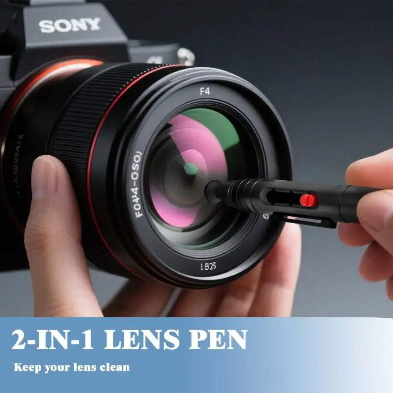 【D】Professional Camera Cleaning Kit With Cleaning Swabs Microfiber Cloths Camera Cleaning Pen For Camera Lens Optical Lens