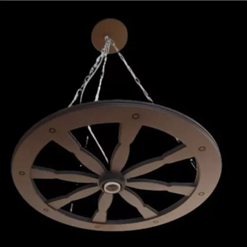 Carrot Wheel Pendant Lamp 30 Cm Rustica 1 Lampada Luminaires Ceiling Lamps