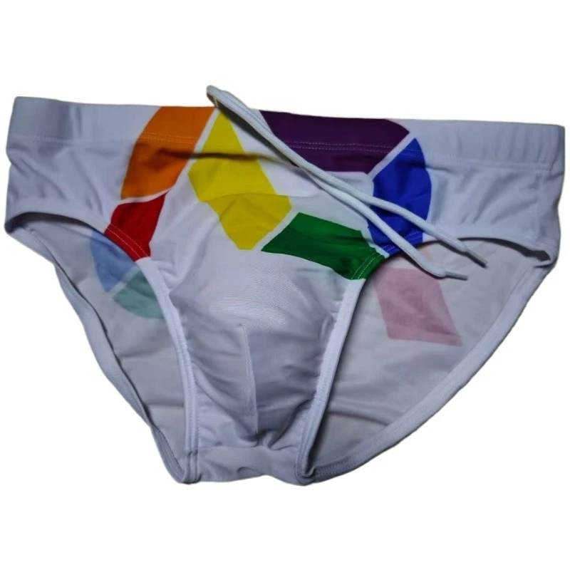 

Cross-border European and American wholesale goods seaside beach swimsuit men's swimsuit BS417