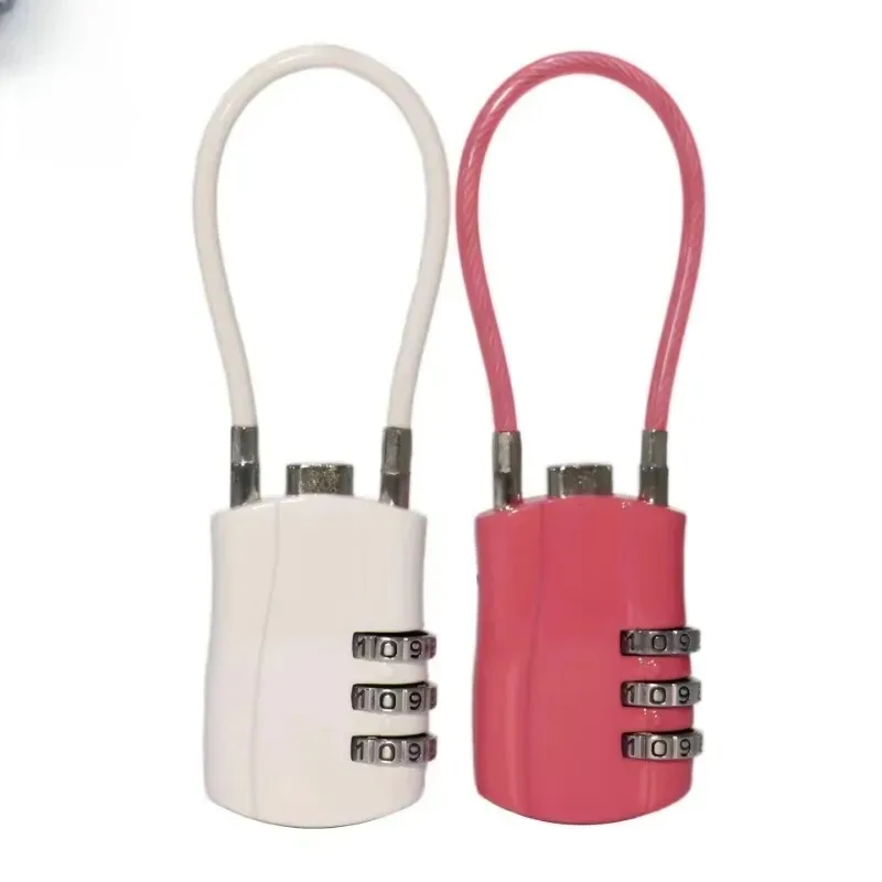 

Tiy 1pcs TSA Customs Lock Helmet Lock for Backpack Trolley Case Luggage Suitcase Password Padlock 3 Digit Combination High Secur