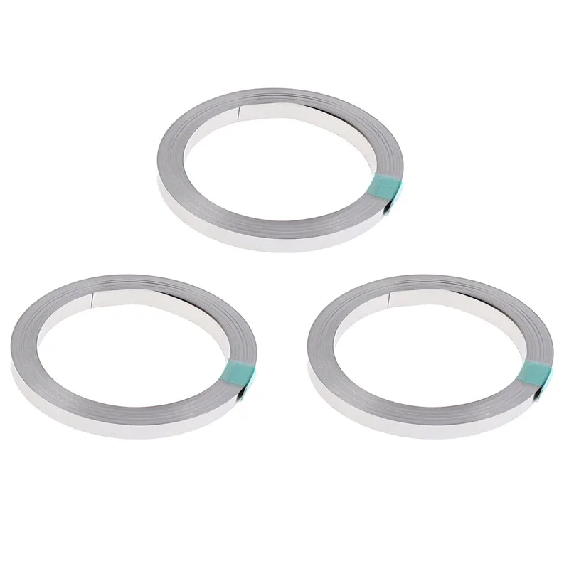 10 متر/لفة 18650 شريط النيكل 0.15 مللي متر النيكل مطلي الصلب حزام ل 21700 بطارية ليثيوم أيون بقعة لحام موصل